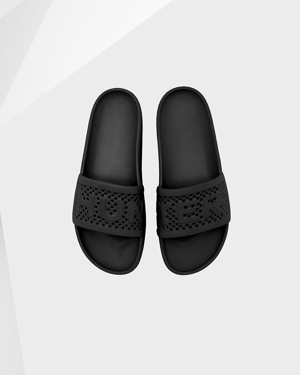 Women Hunter Original Lightweight Moulded | Slides Black | NZ-25493-AKSR